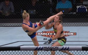 Holly Holm Is Back! Exciting Head Kick TKO To Finish Bethe Correia After Slow Start