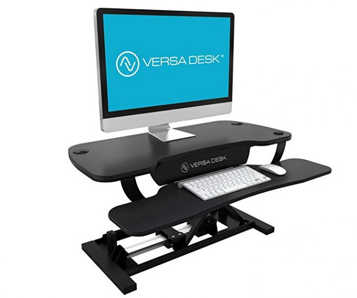 VersaDesk Power Pro A Simple Solution to Reduce Prolonged Sitting