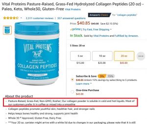 Vital Proteins Collagen Peptides Amazon Review